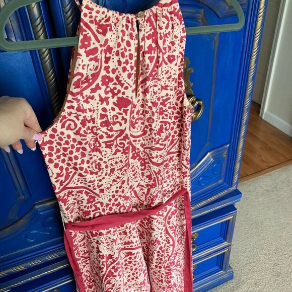 ⭐️ Ann Taylor LOFT Pink Sleeveless Dress Size XS - Picture 2 of 2